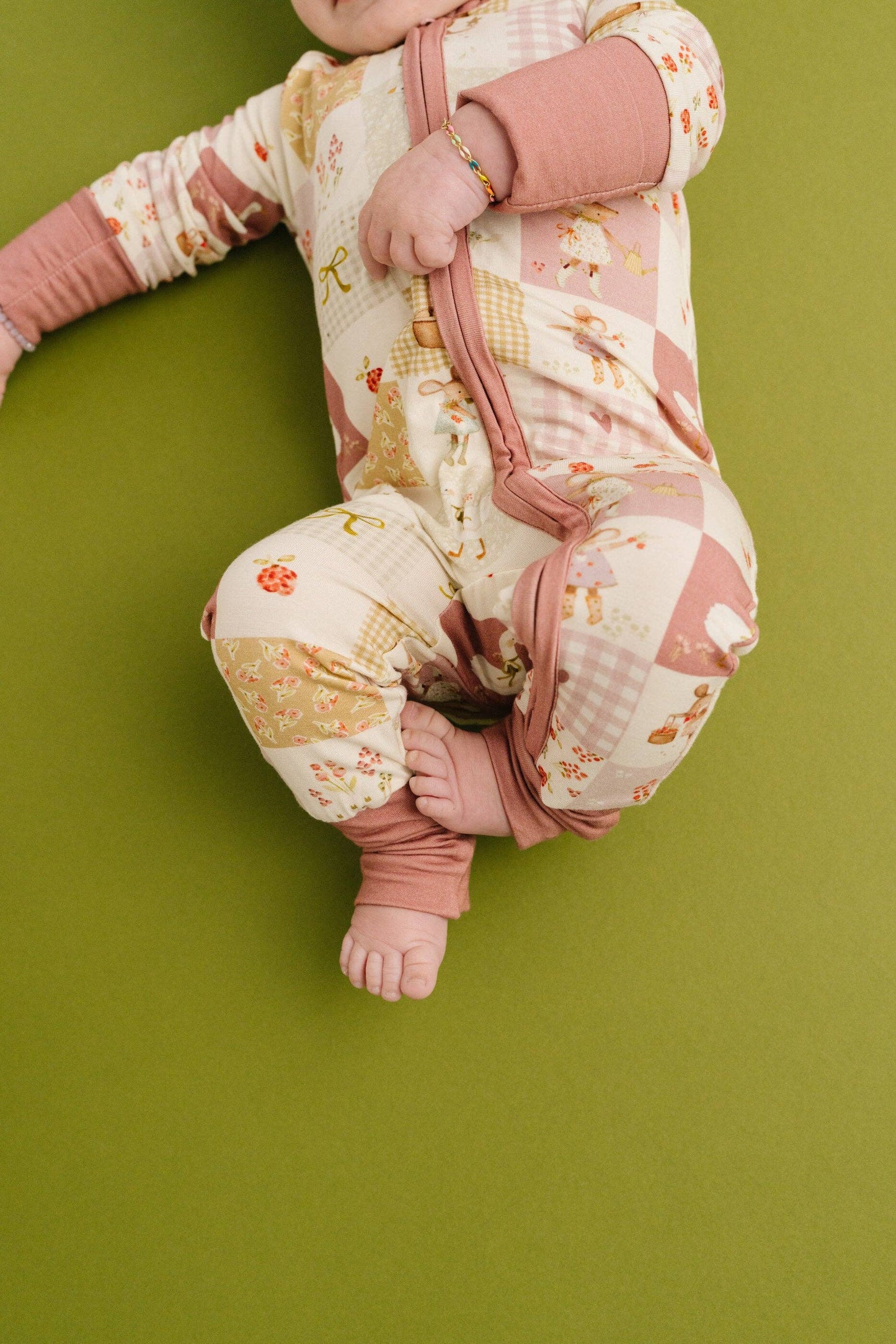 Little One Shop - Storybook Picnic Bamboo PJ  Sleeper