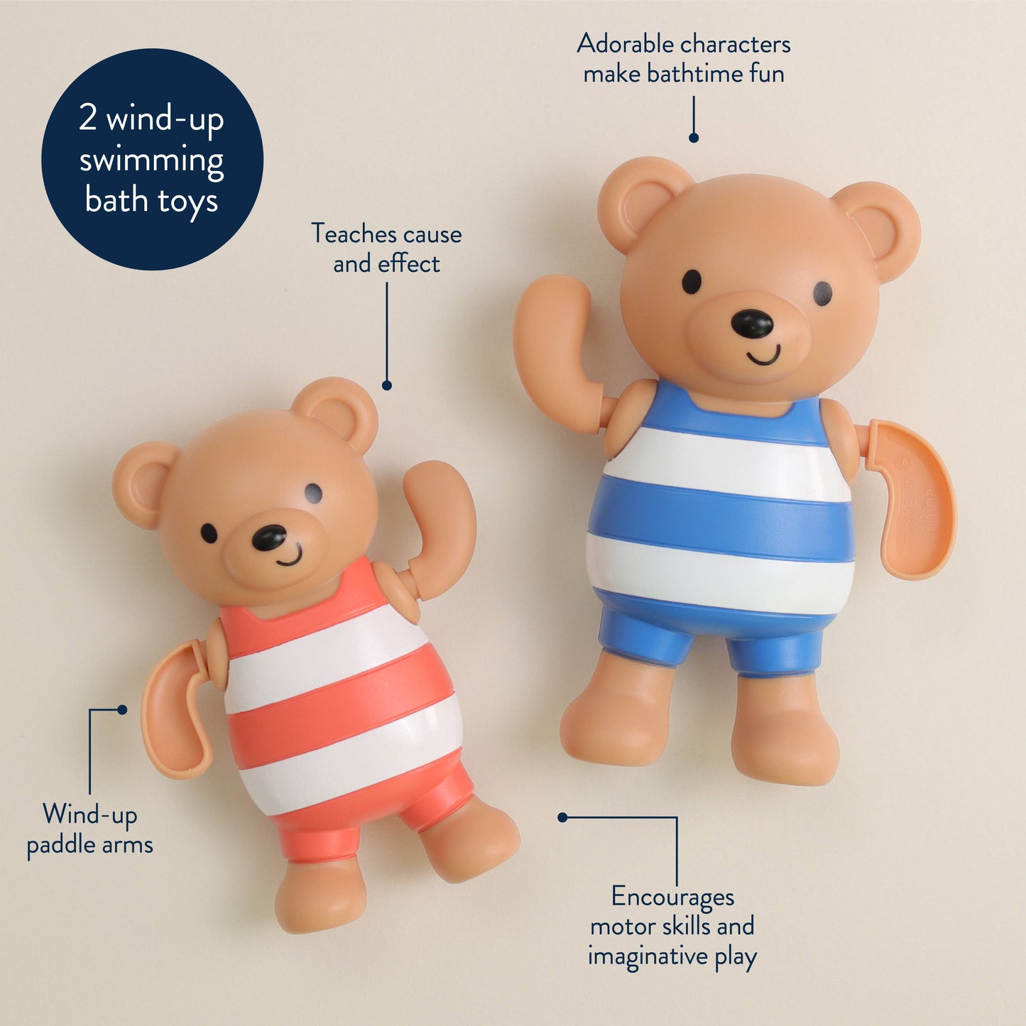 Itzy Ritzy - Silly Swimmers™ - Teddy Bear