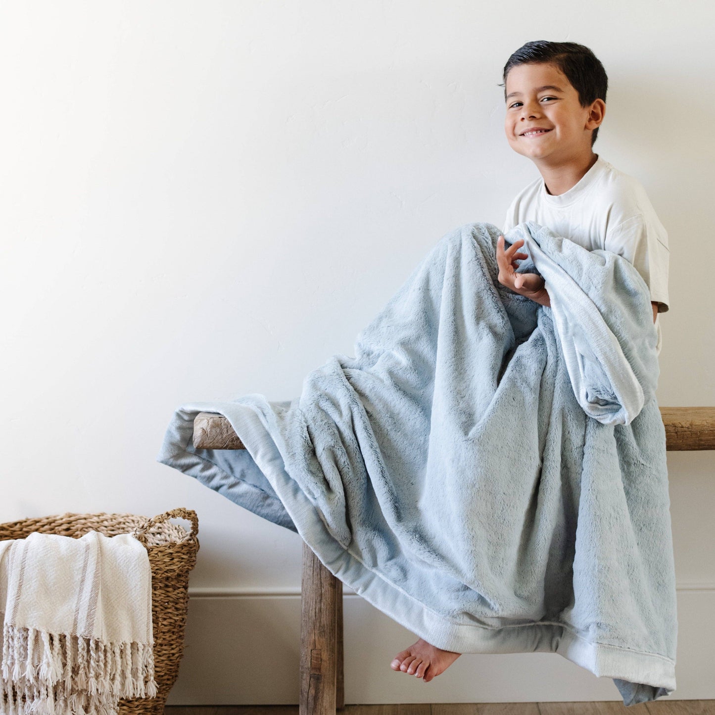 Saranoni - LUSH TODDLER BLANKETS: Chambray