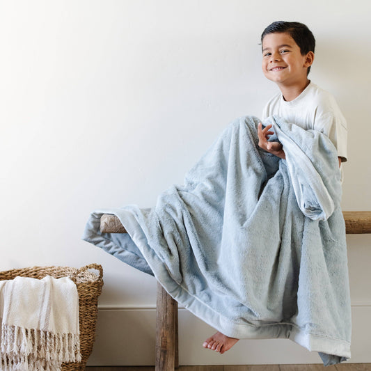 Saranoni - LUSH TODDLER BLANKETS: Chambray