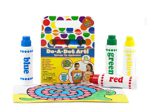 Do-A-Dot-Art - Rainbow Dot Markers 4pk