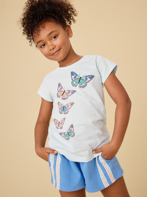 Tea Collection - Butterfly Flurry Graphic Tee