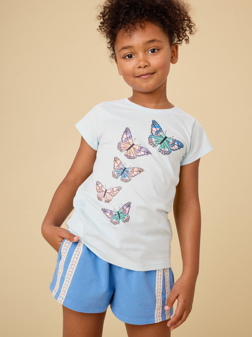 Tea Collection - Butterfly Flurry Graphic Tee
