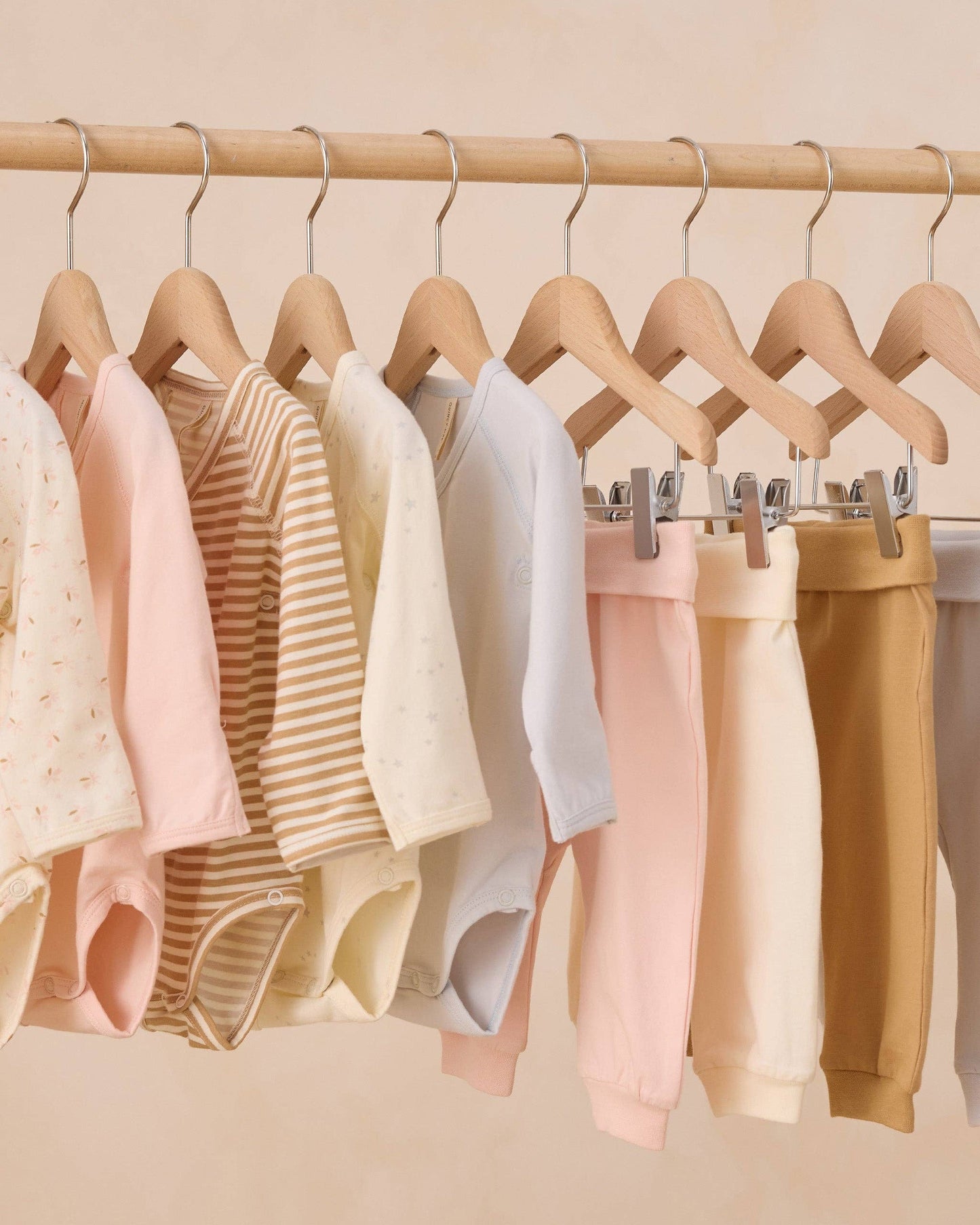 Quincy Mae - Organic Cotton Baby Pant || Ivory