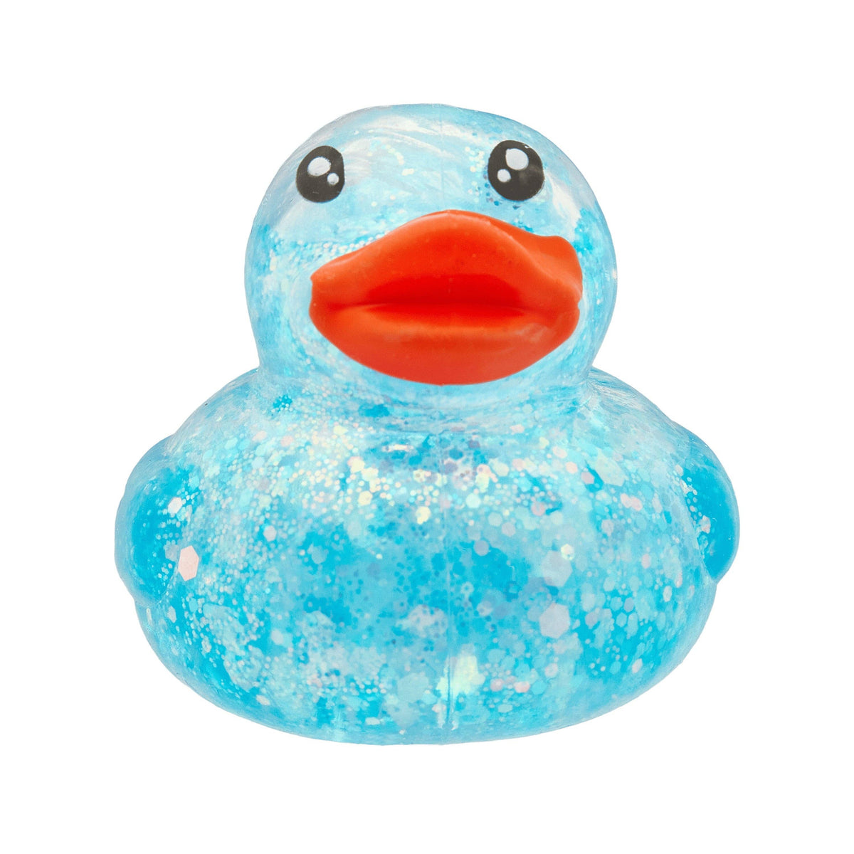 Toy Mania - Sensory Toy Box Squishy Glitter Ducks Stress Relief Fidget Toy (4-pack) (limit 3)
