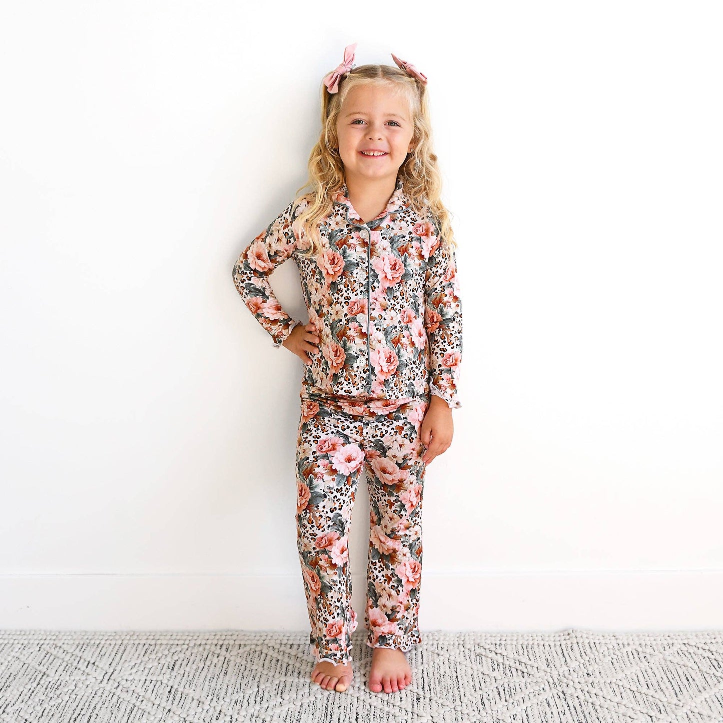 Gigi and Max - Laura - Ruffle Bamboo PJ Lounge Set