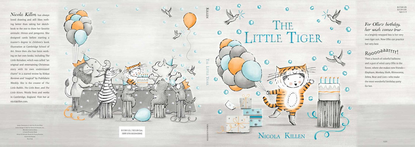 Simon & Schuster - Little Tiger by Nicola Killen: Hardcover; 32 pages / English