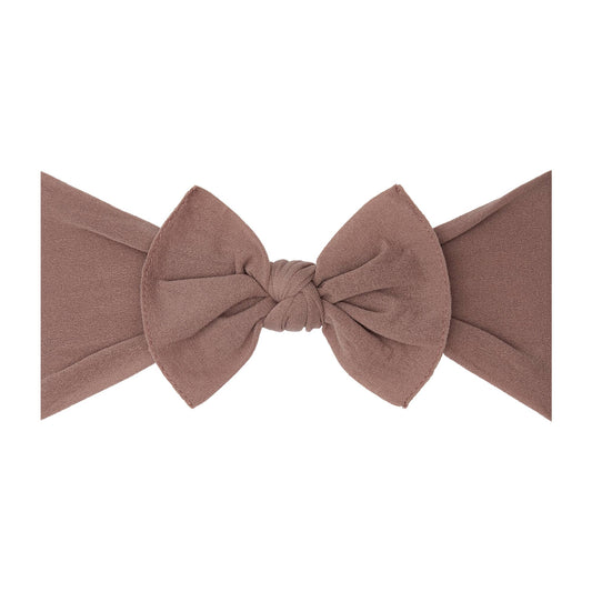 Baby Bling Bows - Original Knot headband: Truffle
