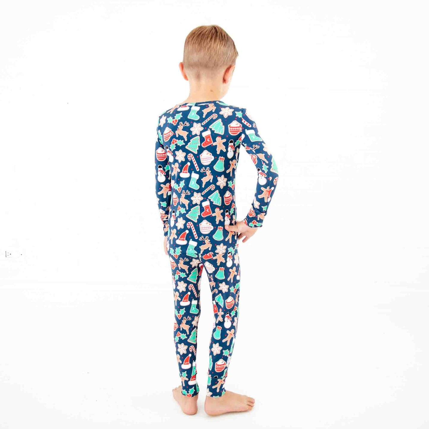 Dreamiere - Baking Memories Two Piece Pajamas Set - Navy