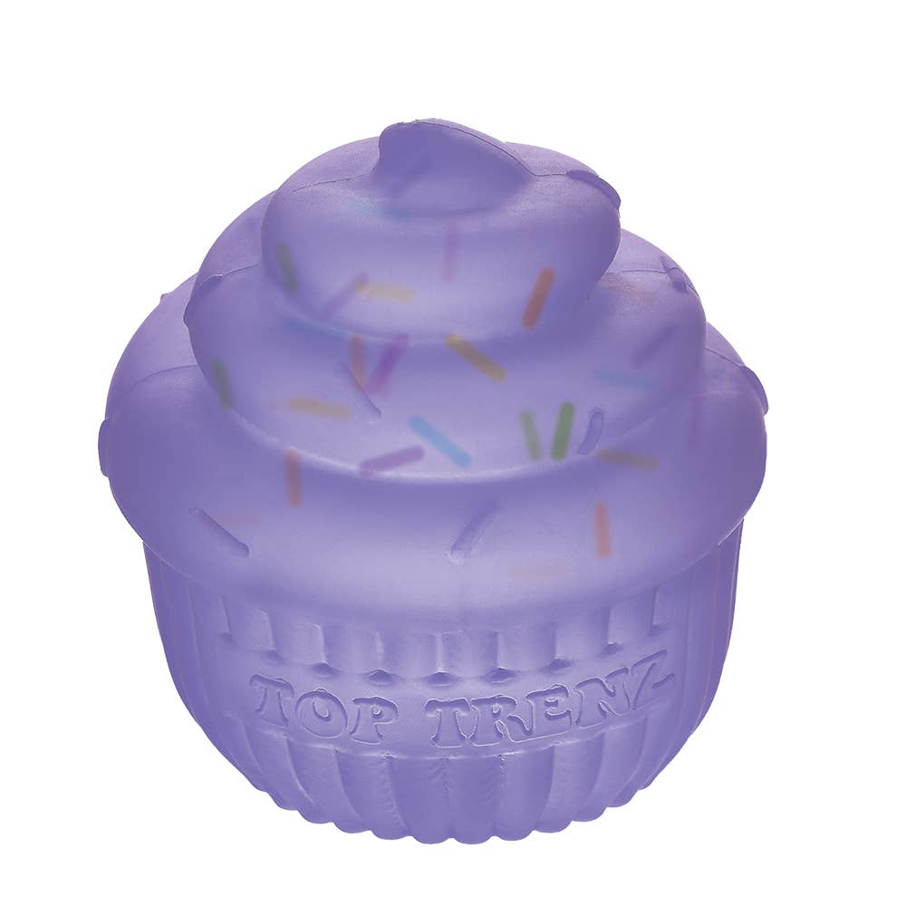 Top Trenz Inc - Super Duper Sugar Squisher Toy - Sprinkle Filled Cupcakes (limit 1)