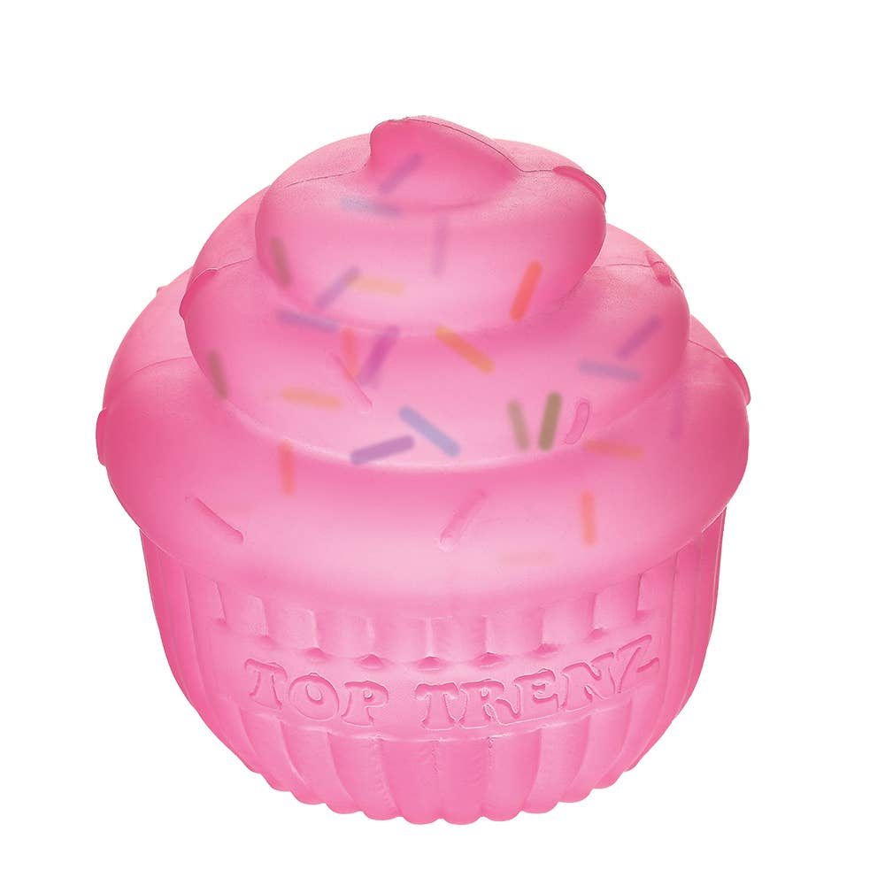 Top Trenz Inc - Super Duper Sugar Squisher Toy - Sprinkle Filled Cupcakes (limit 1)