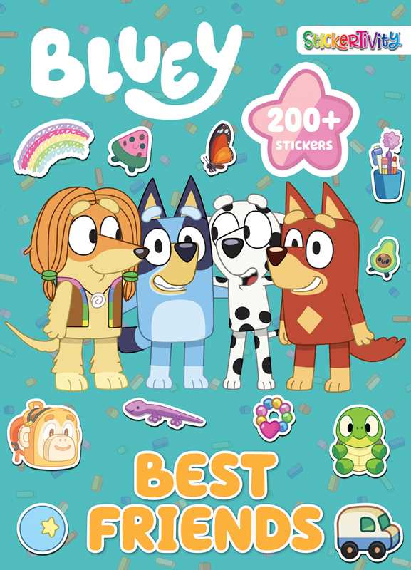 Simon & Schuster - Bluey Stickertivity: Best Friends by Dienesa Le: Paperback; 64 pages / English