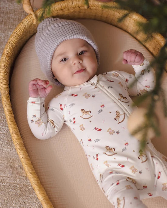 Quincy Mae - Bamboo Zip Footie || Toy Chest