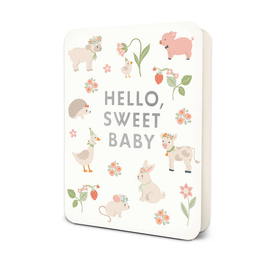 Studio Oh! - Hello, Sweet Baby Friends Deluxe Greeting Card