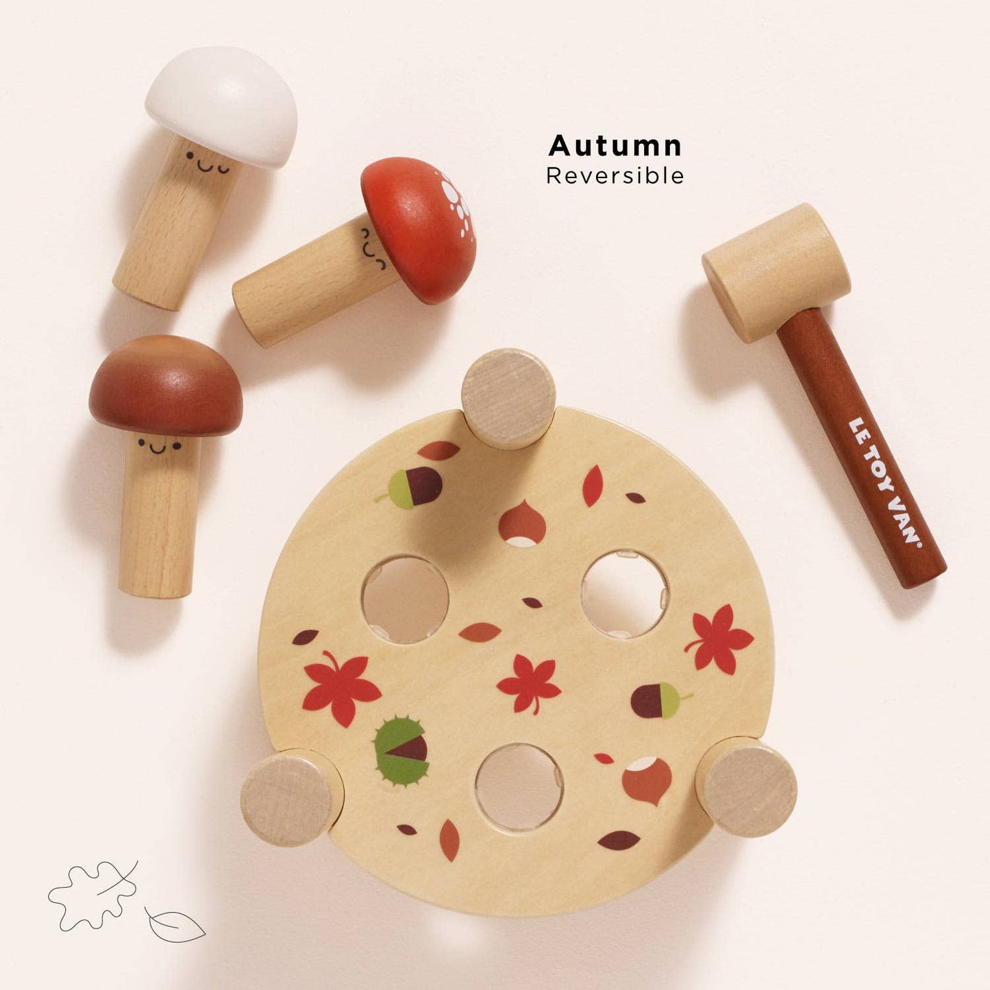 Le Toy Van, Inc. - Woodland Mushroom Hammer Game