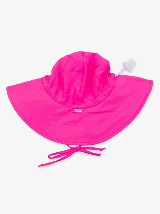 RuffleButts + RuggedButts - Neon Magenta Sun Protective Hat