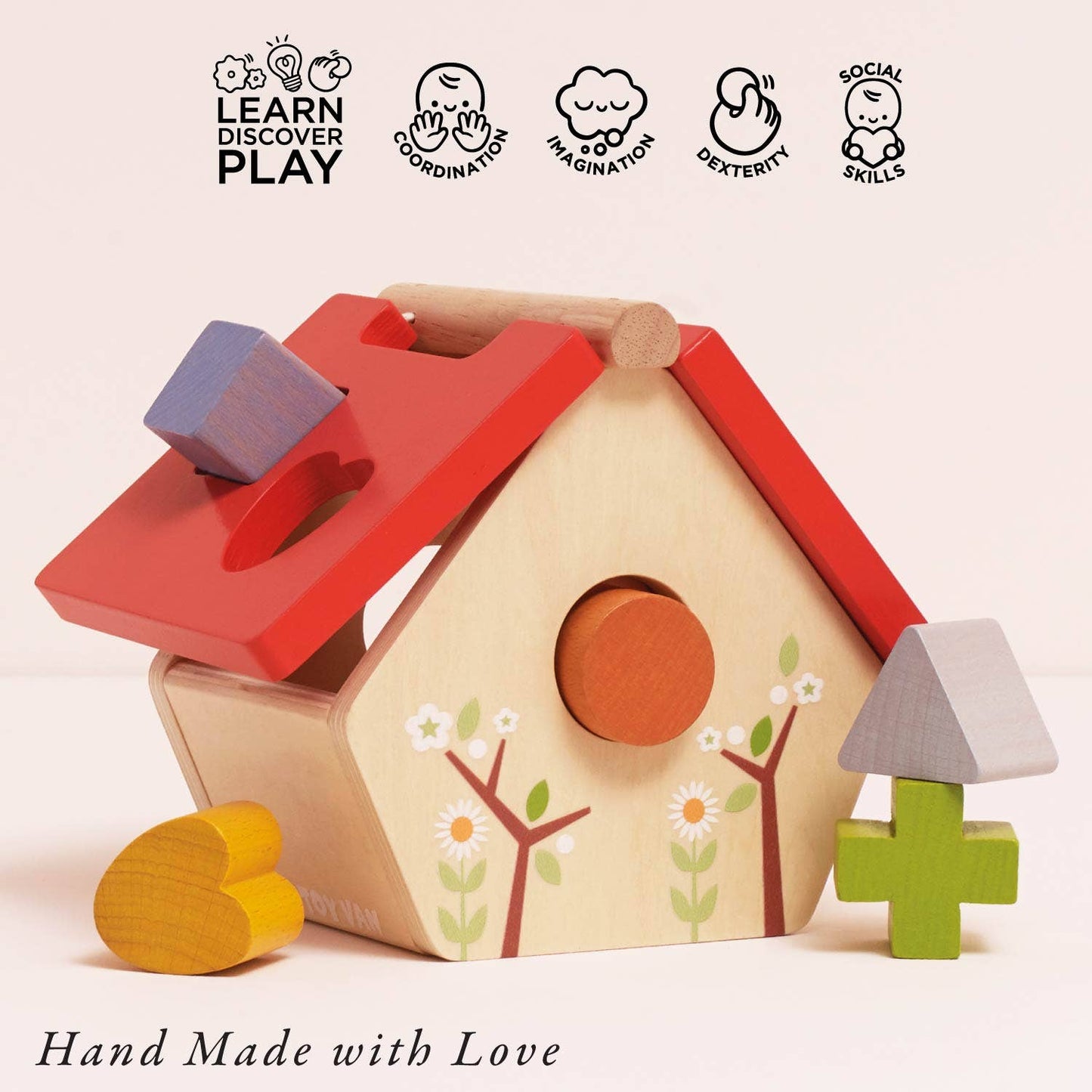 Le Toy Van, Inc. - Woodland Bird House Shape Sorter