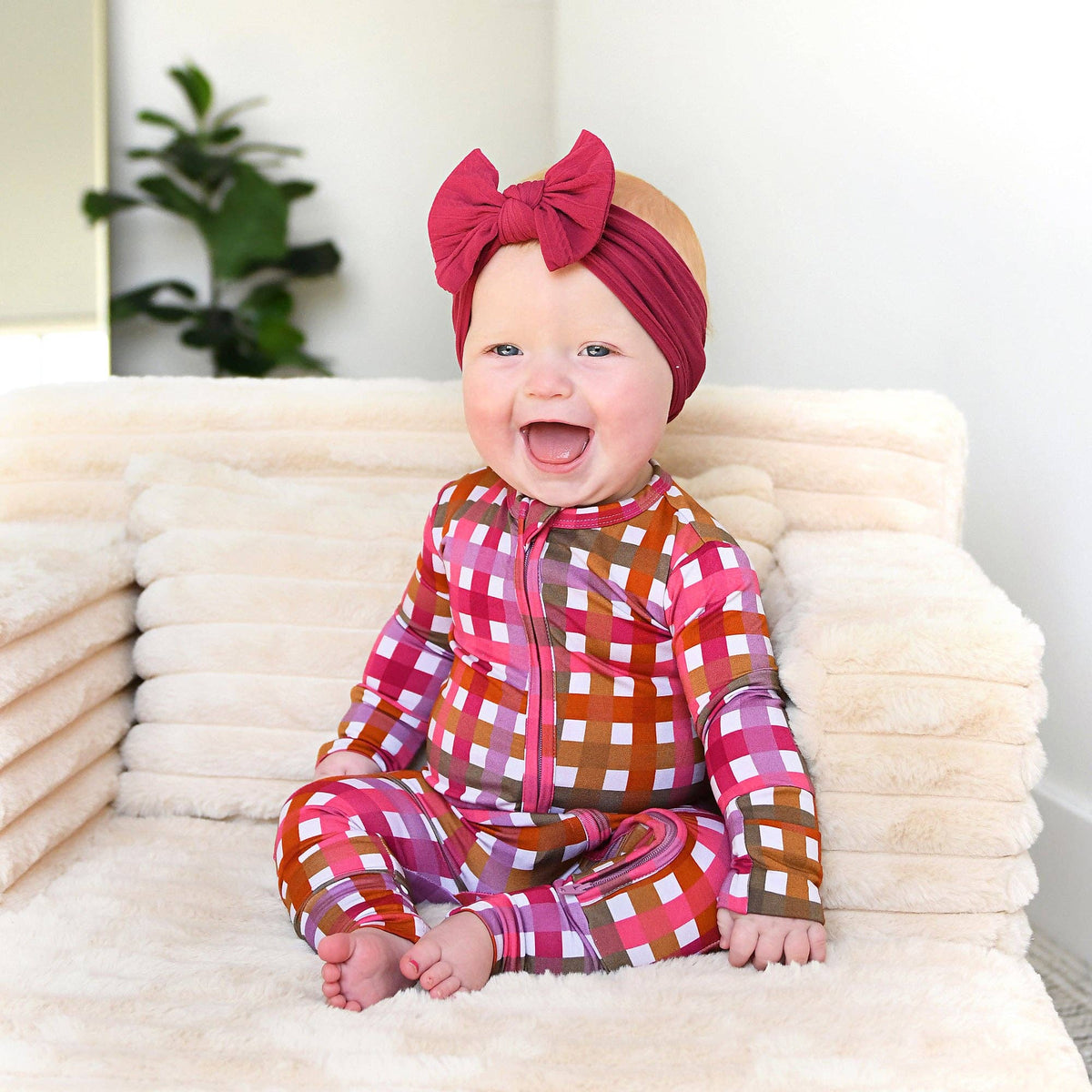 Gigi and Max - Peyton ZIP Bamboo PJ Romper