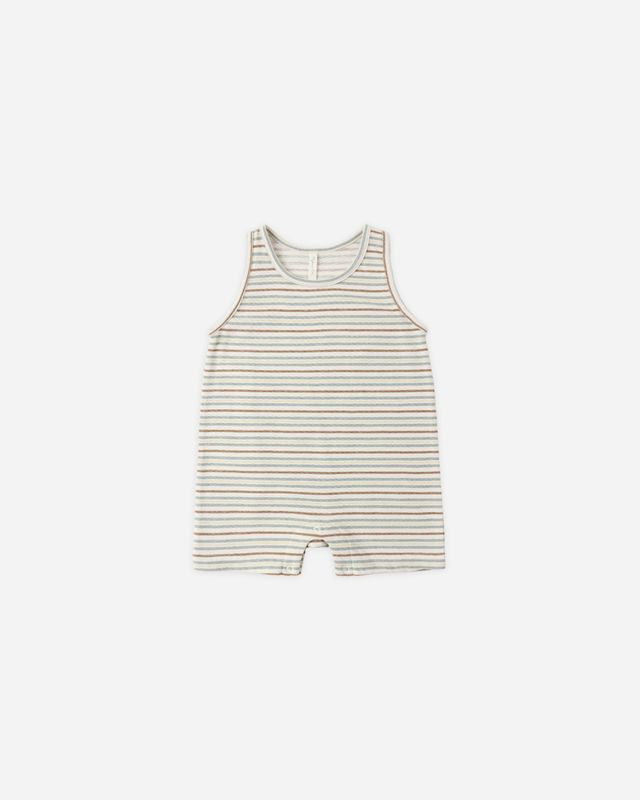 Rylee + Cru - Sleeveless One-Piece || Vintage Stripe