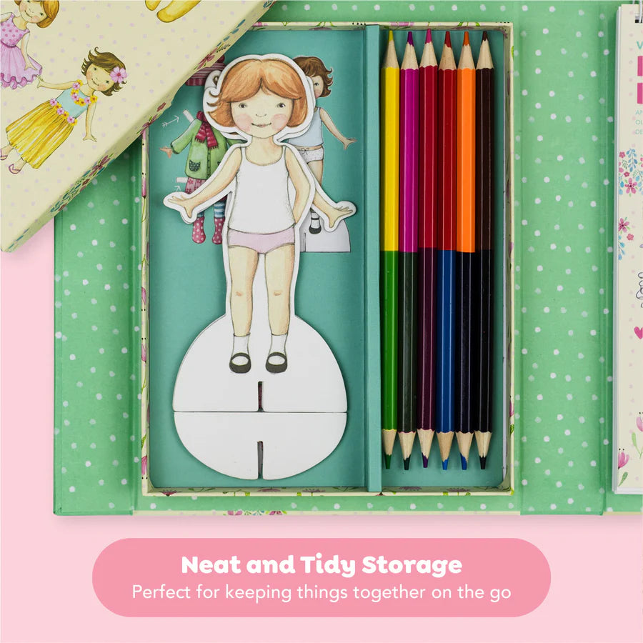 Tiger Tribe - Paper Dolls Kit - Vintage