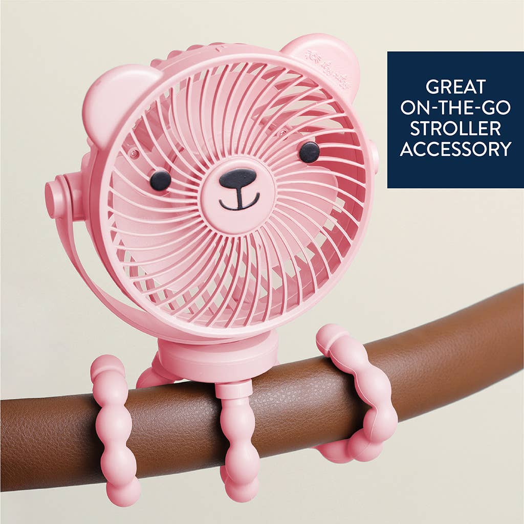 Itzy Ritzy - Itzy Breeze 3-Speed Stroller Fan™: Pink