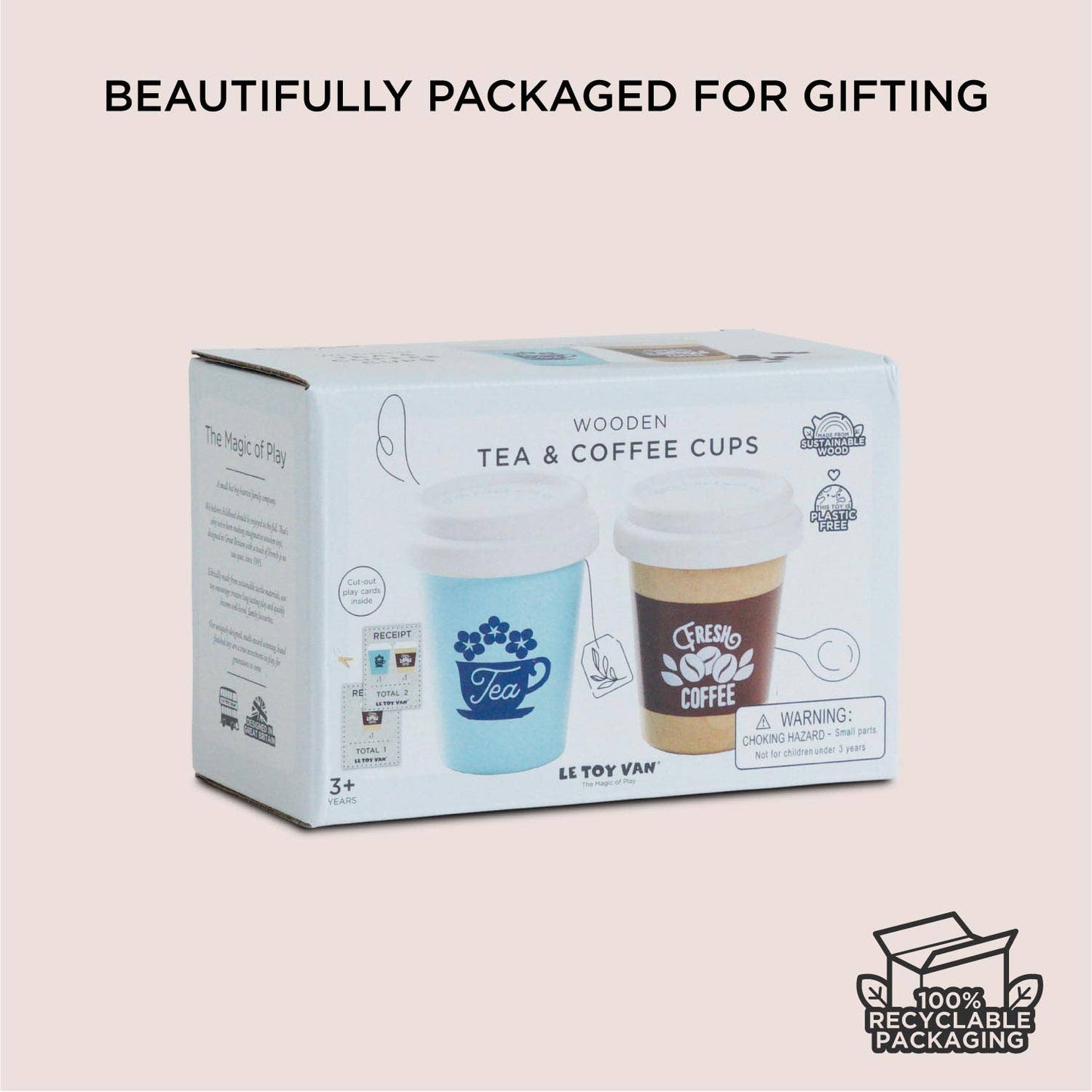 Le Toy Van, Inc. - Tea & Coffee Re-Useable Eco Cups