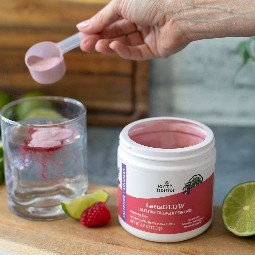 Earth Mama Organics - LactaGLOW Lactation Collagen Drink Mix