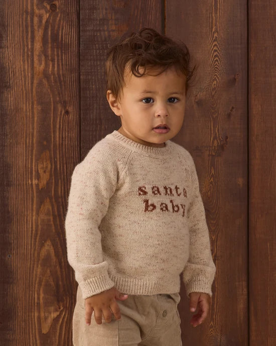 Quincy Mae - Knit Sweater || Santa Baby