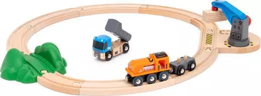 BRIO World - Train Set Starter Lift & Load Set