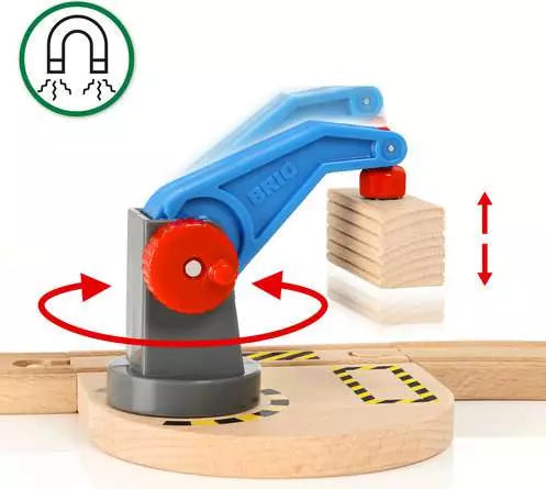 BRIO World - Train Set Starter Lift & Load Set