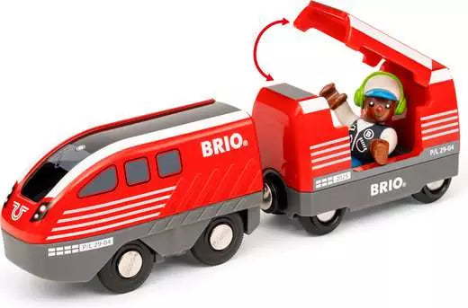 BRIO World - Pull Back Train Set