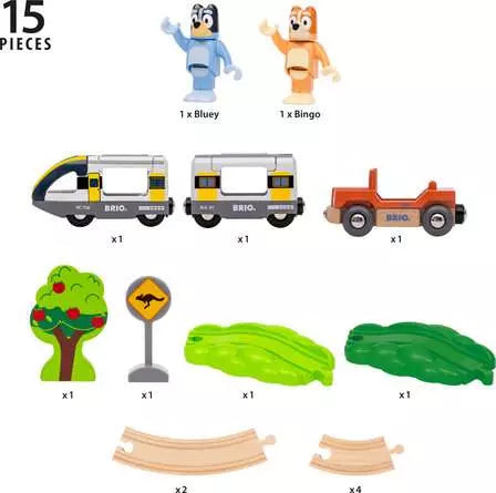 BRIO World - Bluey Train Set