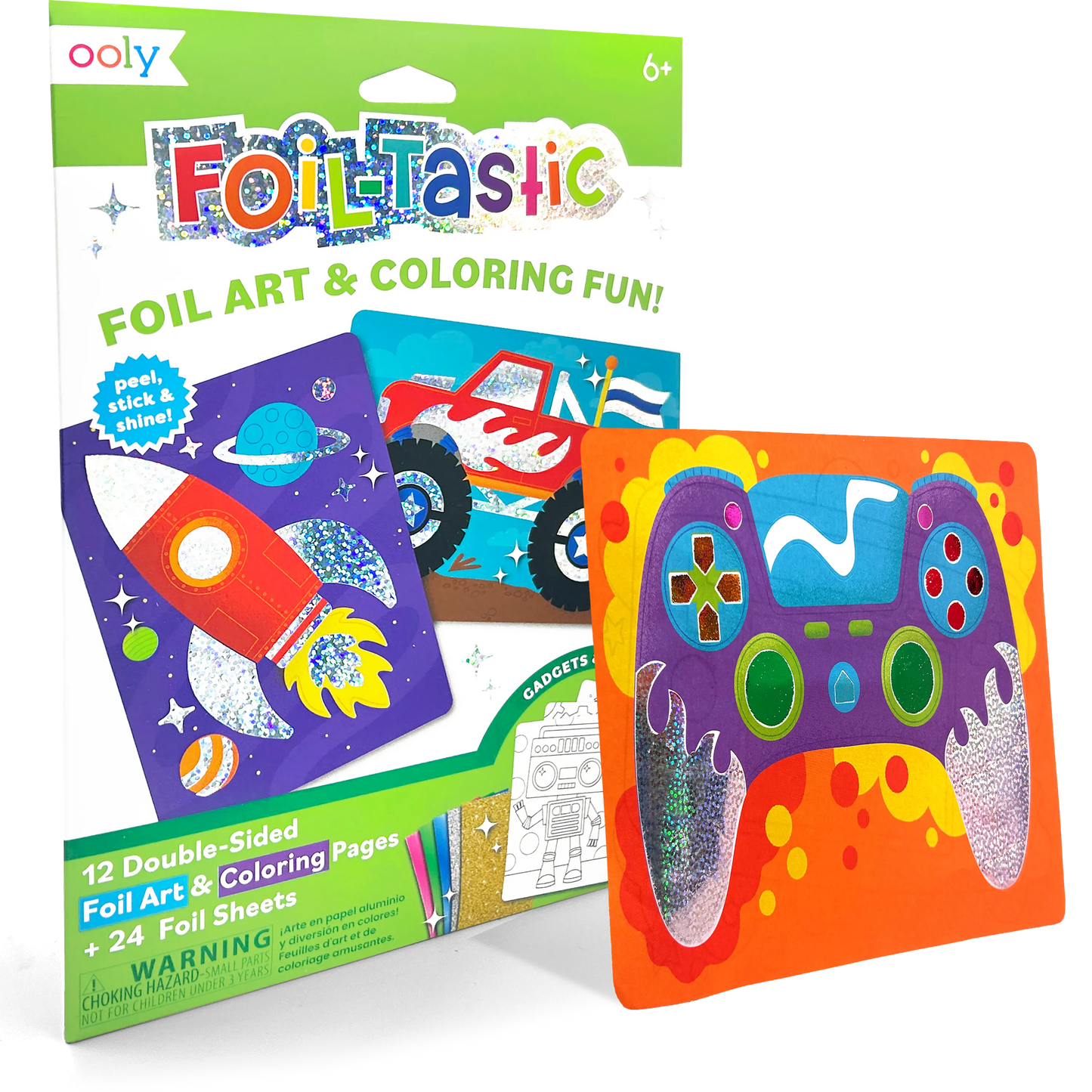 OOLY - Foil-tastic: Foil Art & Coloring Fun - Gadgets & Gizmos