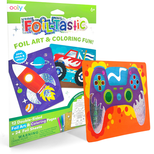 OOLY - Foil-tastic: Foil Art & Coloring Fun - Gadgets & Gizmos