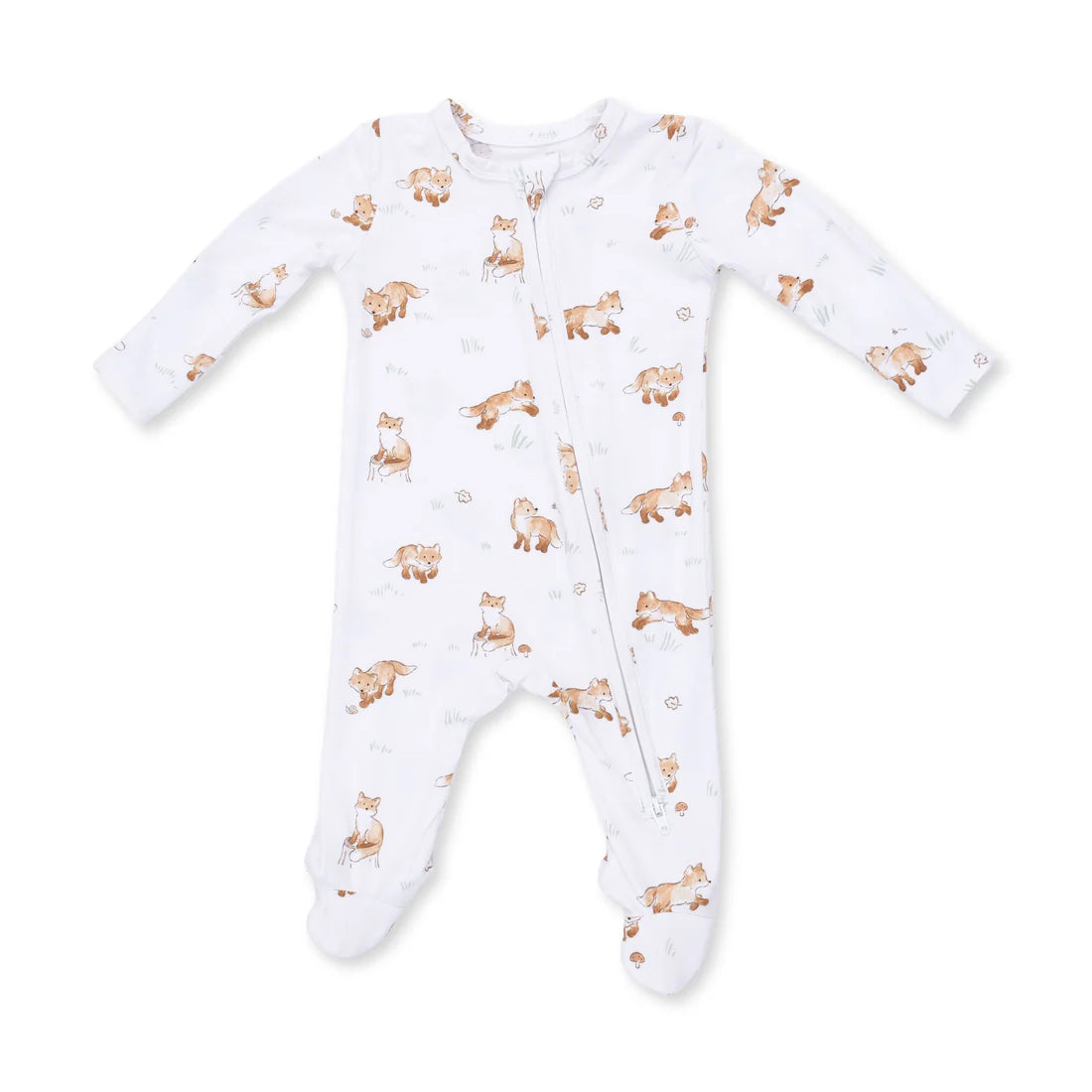 Angel Dear - Little Explorer Fox 2 Way Zipper Footie