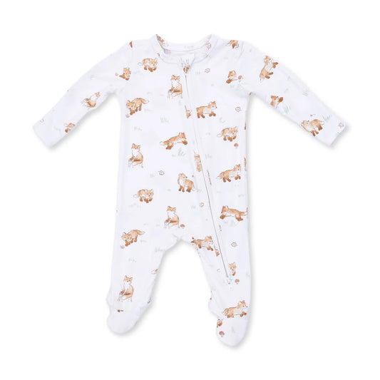Angel Dear - Little Explorer Fox 2 Way Zipper Footie