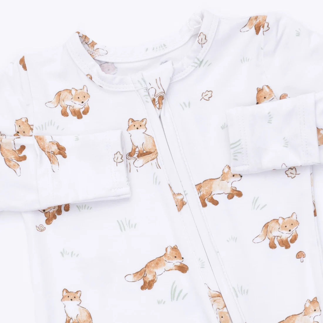 Angel Dear - Little Explorer Fox 2 Way Zipper Footie