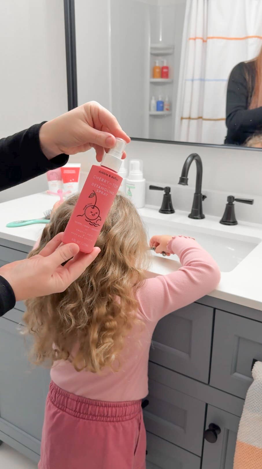 Dabble & Dollop® - Cherry on Top® Hair Detangling & Conditioning Spray