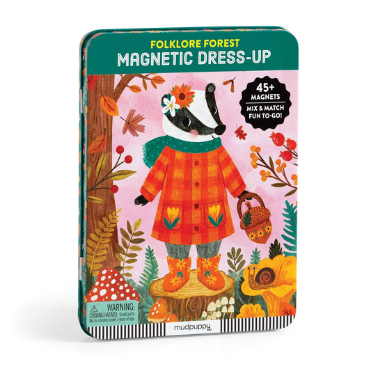 Chronicle Books - Folklore Forest Magnetic Dress-up Play Set