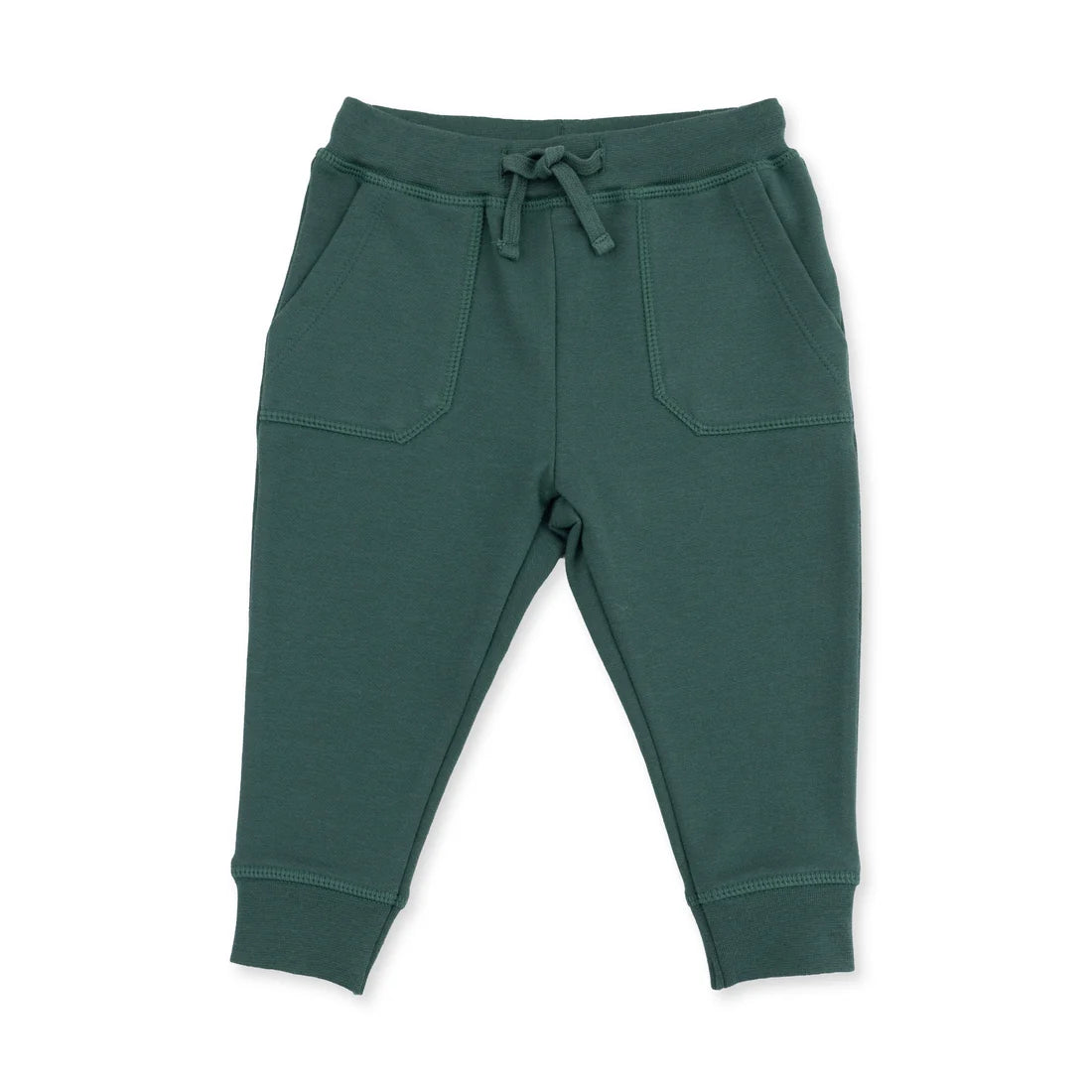 Angel Dear - Solid Smoke Pine Jogger Pant