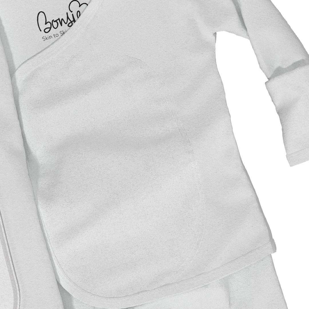 Bonsie Skin to Skin Babywear - Footie - Milk