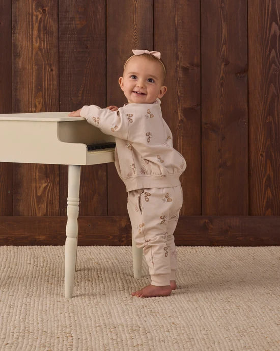Quincy Mae - Relaxed Fleece Sweatpant || Mittens