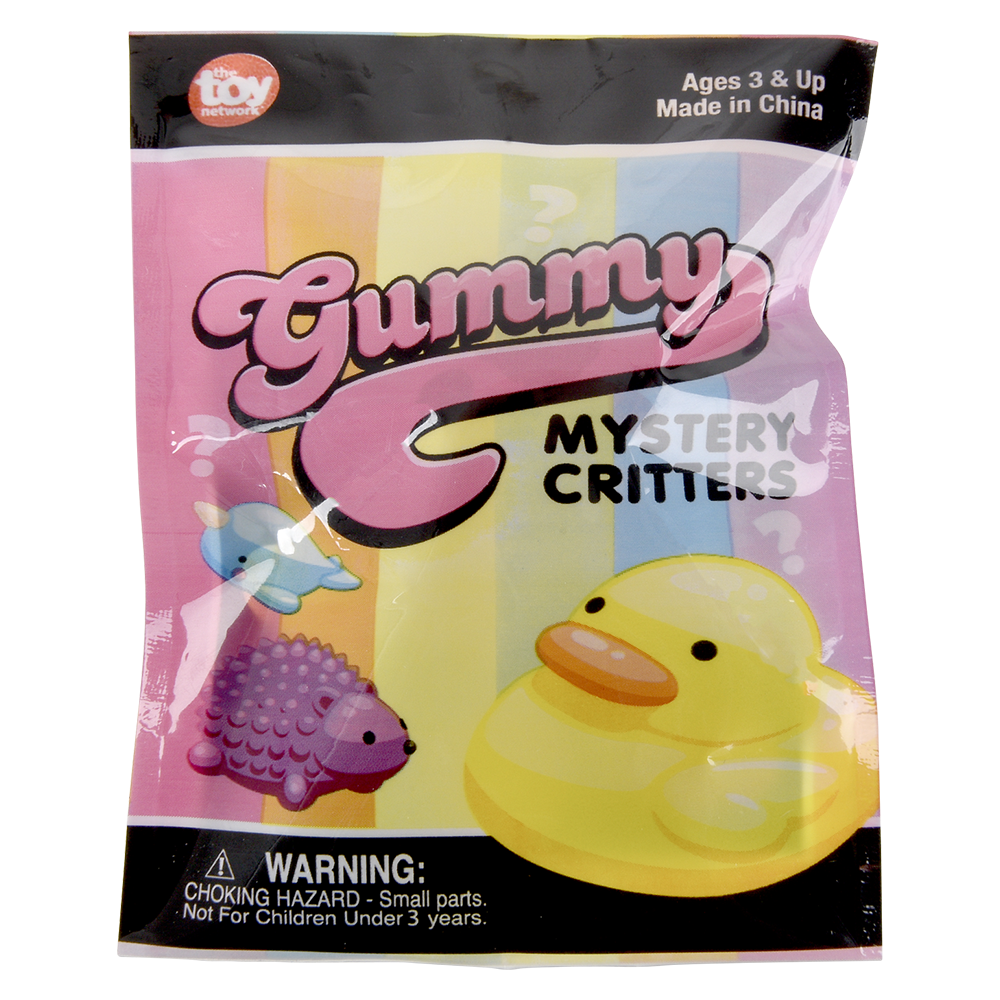 The Toy Network - (T) 1.5" GUMMY ANIMAL BLIND BAG