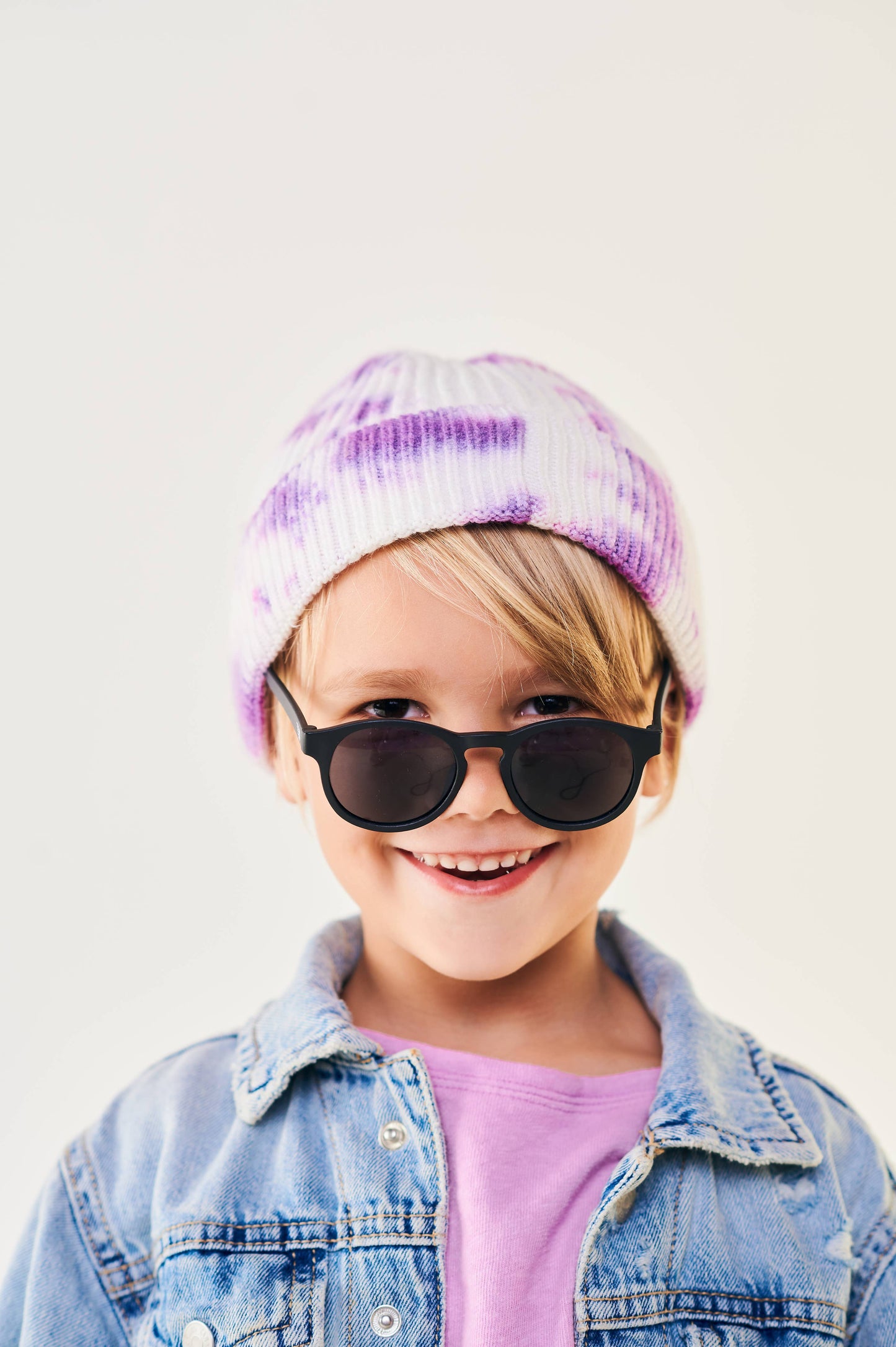 Babiators - Baby and Kids Gradient Lens Polarized Keyhole Sunglasses: Ages 0-2 / Jet black