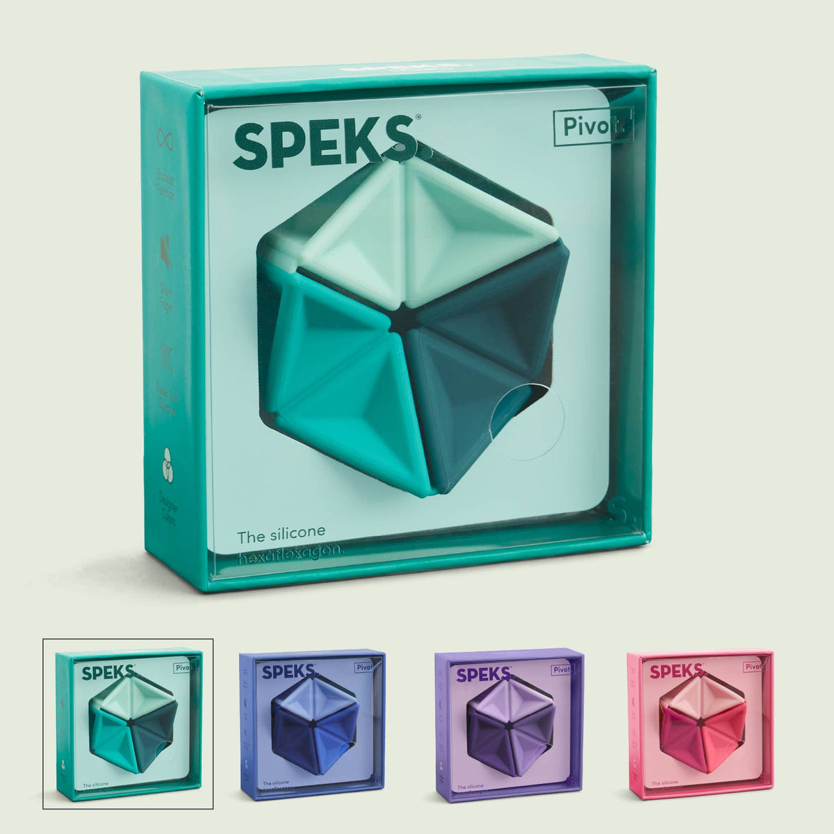 Speks - Pivot Silicone Flexagon
