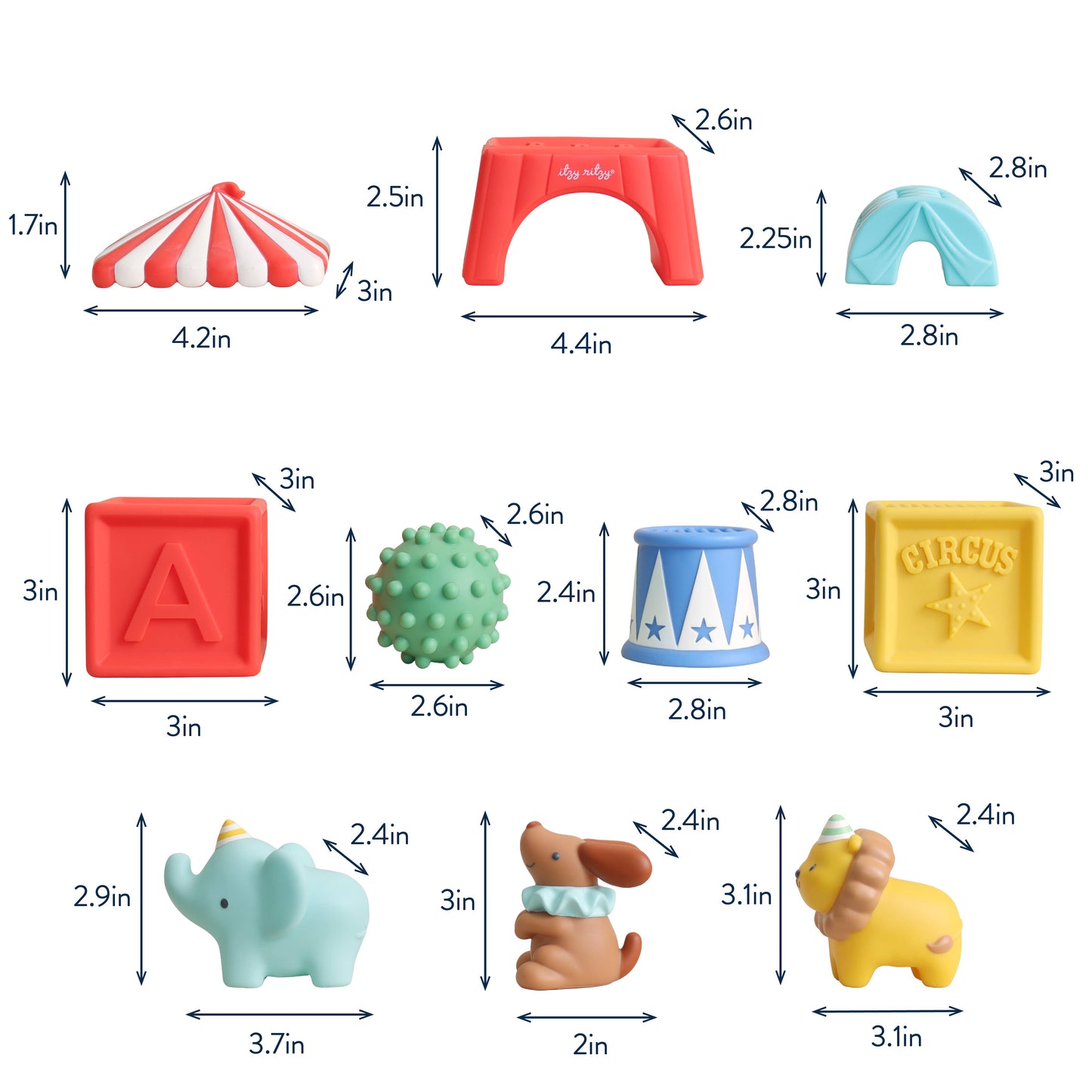 Itzy Ritzy - Itzy Blocks™ - Circus