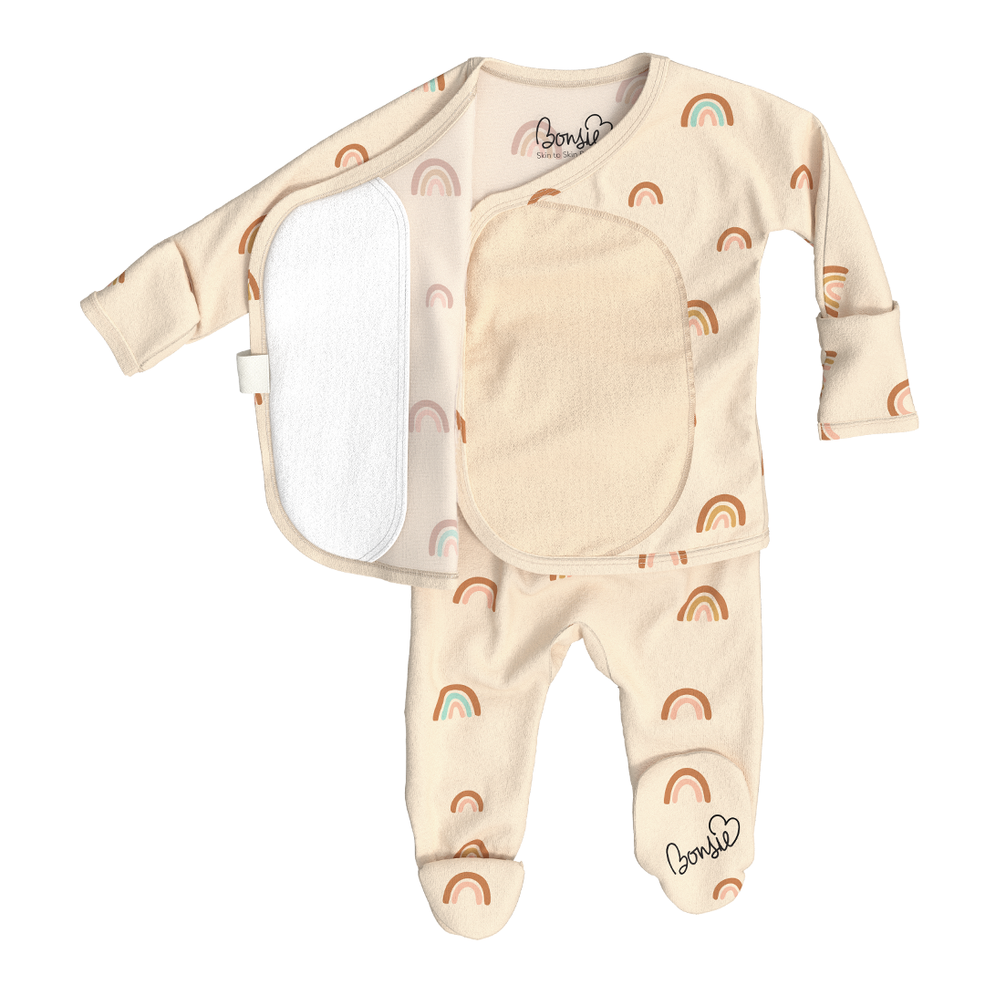 Bonsie Skin to Skin Babywear - Footie - Little Wishes