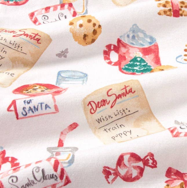 Burt's Bees Baby - Cookies For Santa Organic Cotton Sleeper Footed (Toddler)
