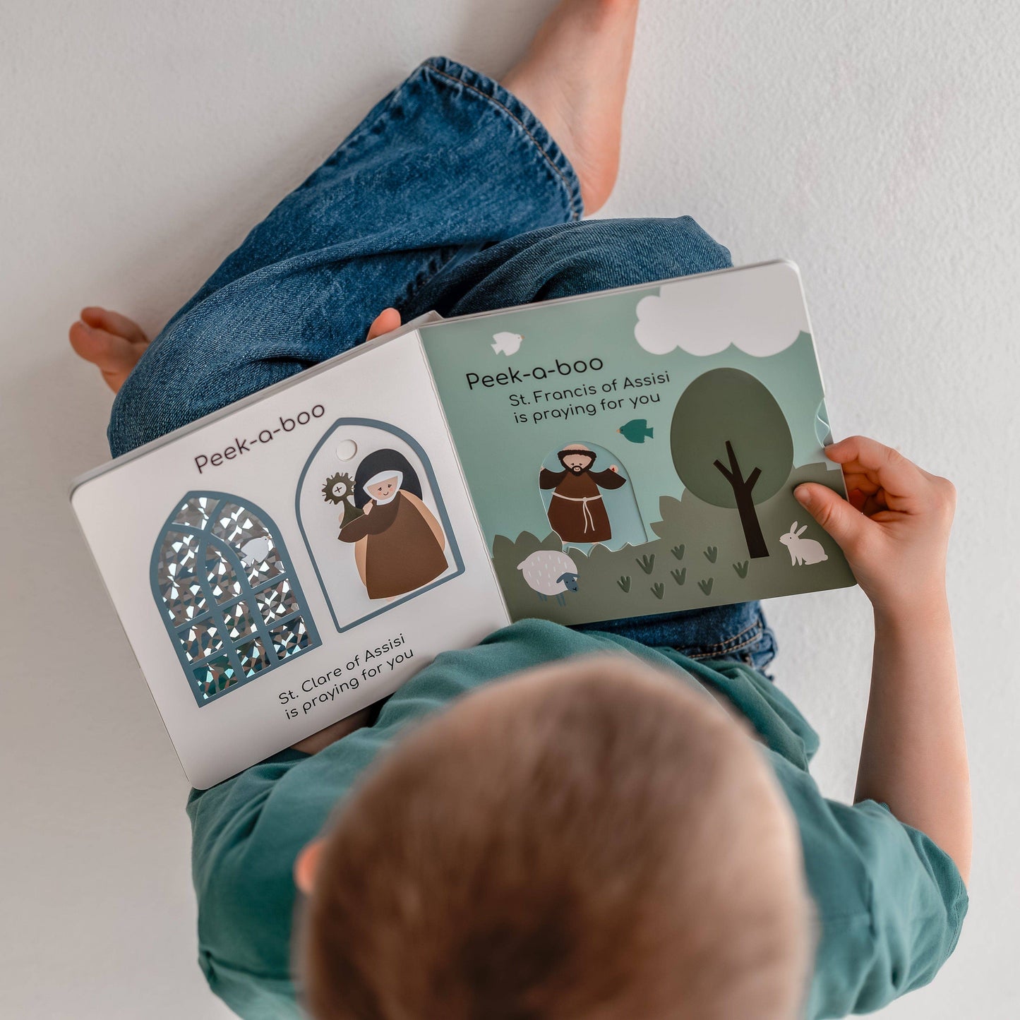 The Little Rose Shop - Peek-a-boo Saints Catholic Board Book