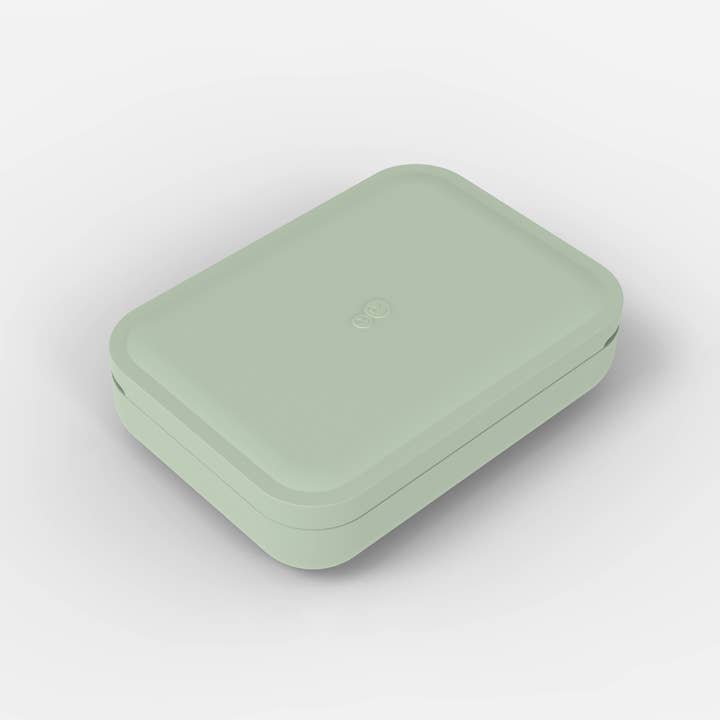 ezpz - Baby-Led Weaning Travel Box (Baby 6+ months): Sage